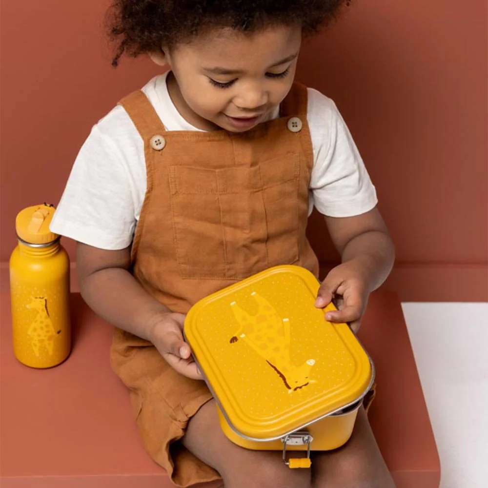 Trixie lunchbox large Mr. Giraffe | 026084-Oranje